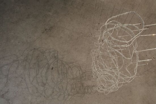 First Impression from the Measuring Device for Negative Space