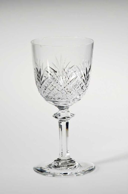 Red wine glass