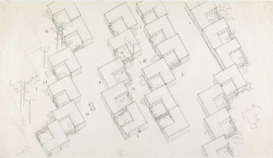Atriumshus på Ammerud
