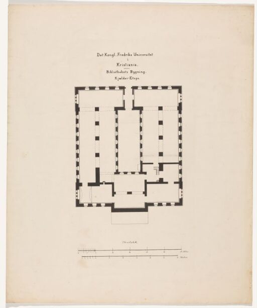 Bibliotektsbygningens kjelleretasje