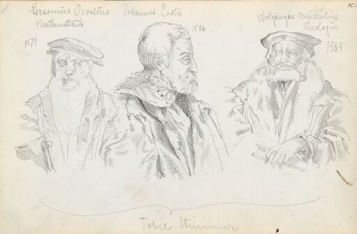 Erasmus Oswald Schreckenfuchs; Johannes Crato von Krafftheim; Wolfgang Musculus