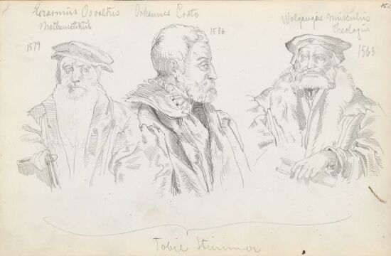 Erasmus Oswald Schreckenfuchs; Johannes Crato von Krafftheim; Wolfgang Musculus