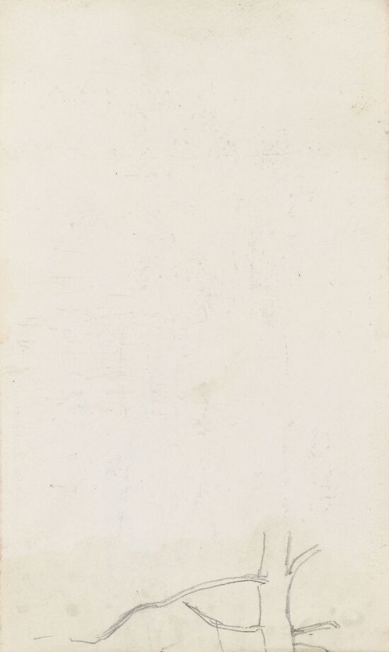 Trær ved elven, Granfoss (detalj)