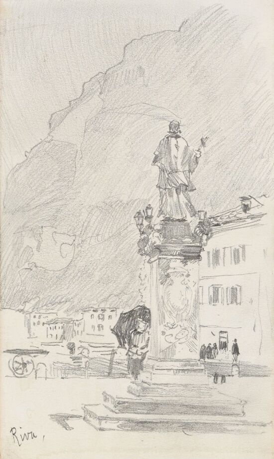 Statue av San Giovanni Nepomuceno, Riva del Garda