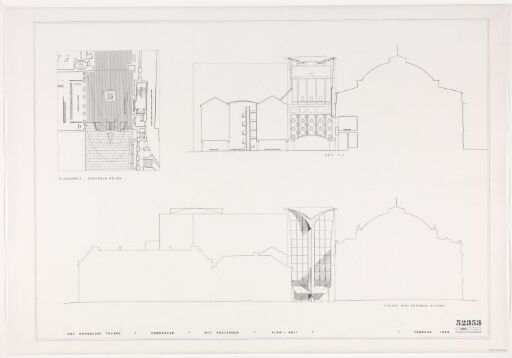 52353. Utvidelse av Det Kongelige Teater, København