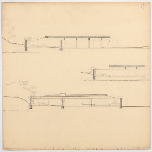 Norwegian Pavilion for the World Exposition in Brussels