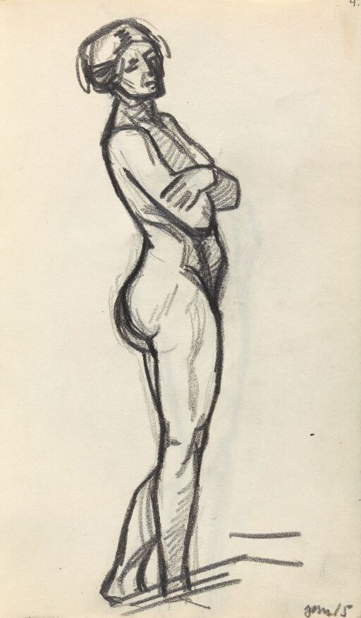 Standing Female Nude