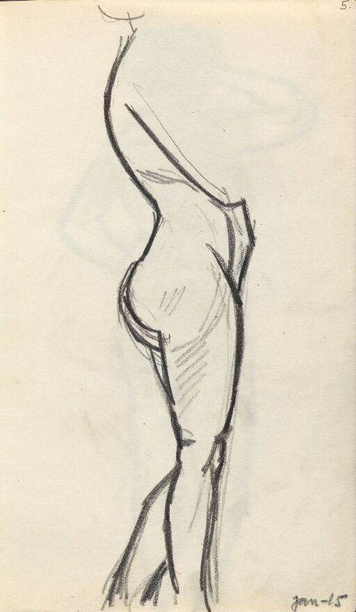 Standing Female Nude