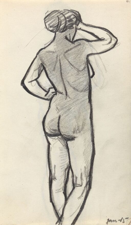 Standing Female Nude