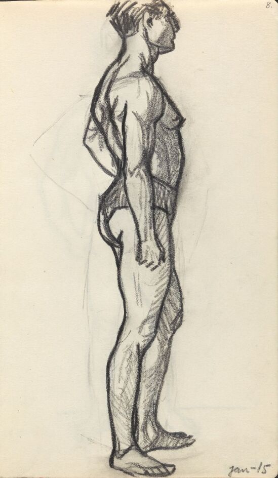 Standing Male Nude