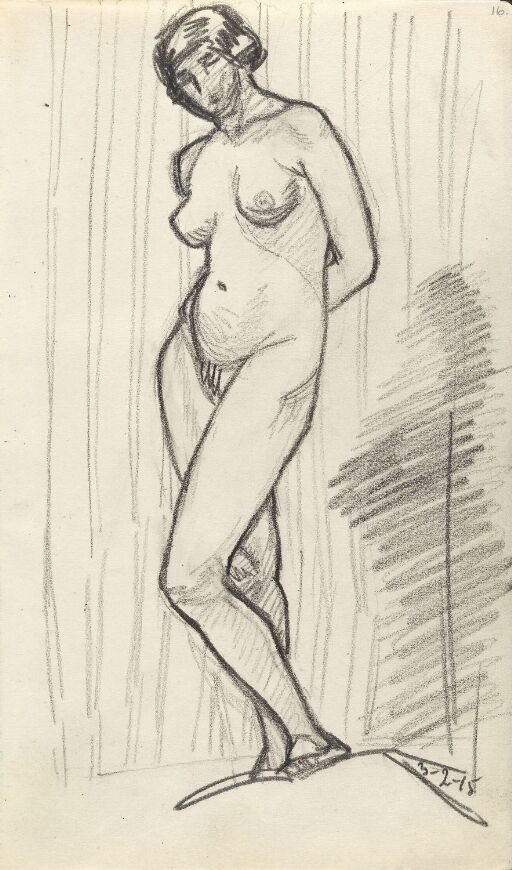 Standing Female Nude