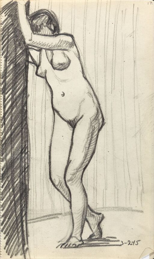 Standing Female Nude