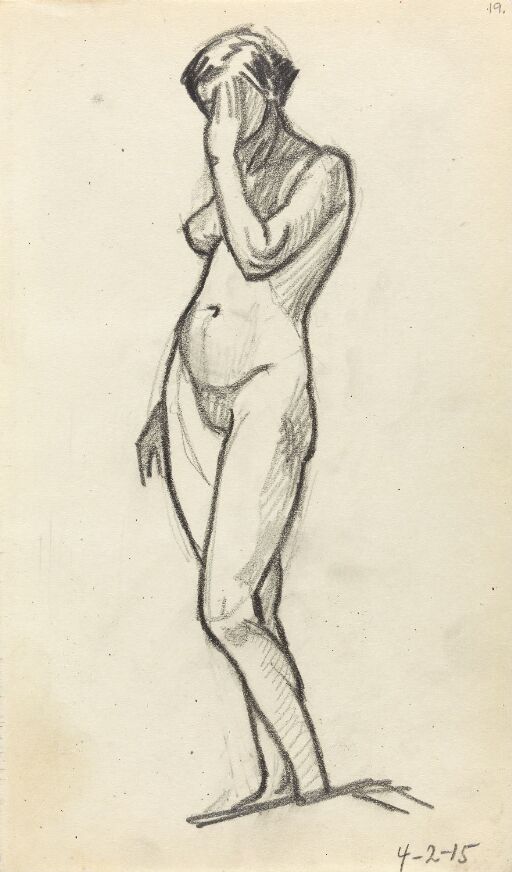 Standing Female Nude