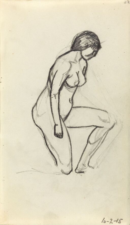 Kneeling Female Nude