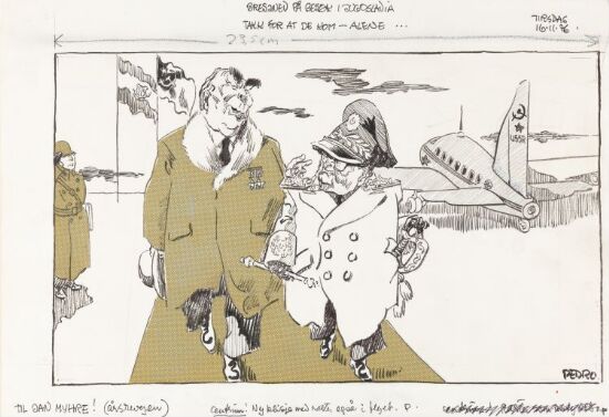 Bresjnev på besøk i Jugoslavia