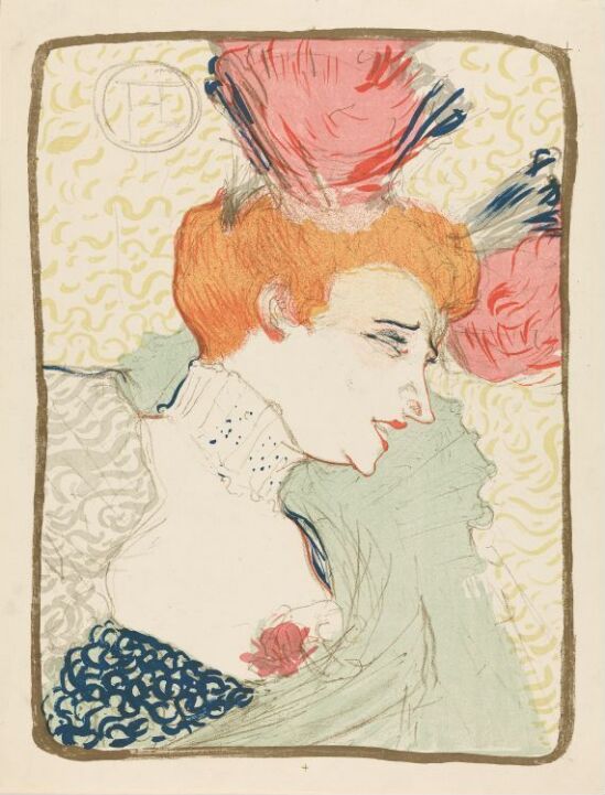 Mademoiselle Marcelle Lender, en buste