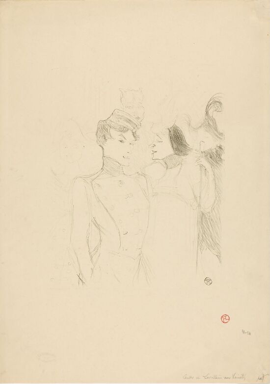 Lender og Lavallière, i en revy på Variété