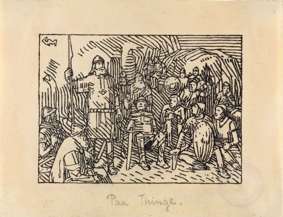 Kong Olav stevnte ting med bøndene