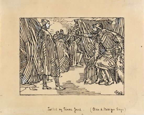 Jarlen slo seg vill og gal