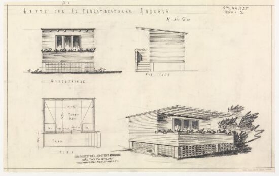 Hytte for fangstbestyrer Andreassen