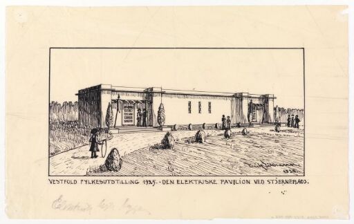 Den elektriske paviljongen på Vestfold fylkesutstilling