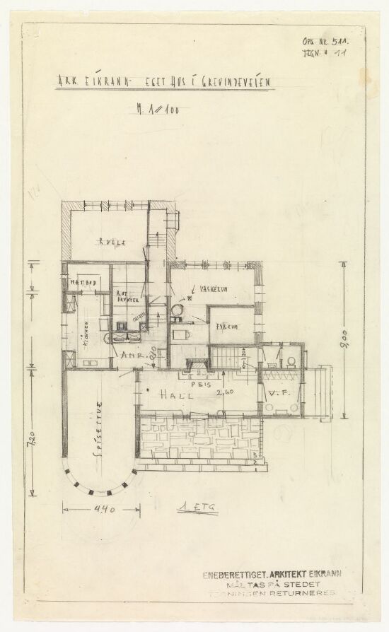 Eget hus i Grevindeveien 4A