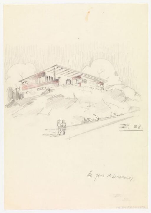 Enebolig for hr. banksjef Jens Langfeldt