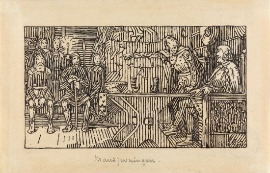 "På dem knyttet jeg en knute"