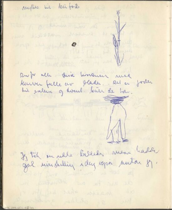 Nedtegnelse og skisse