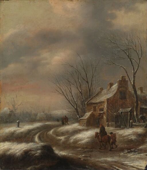 Dutch winter landscape