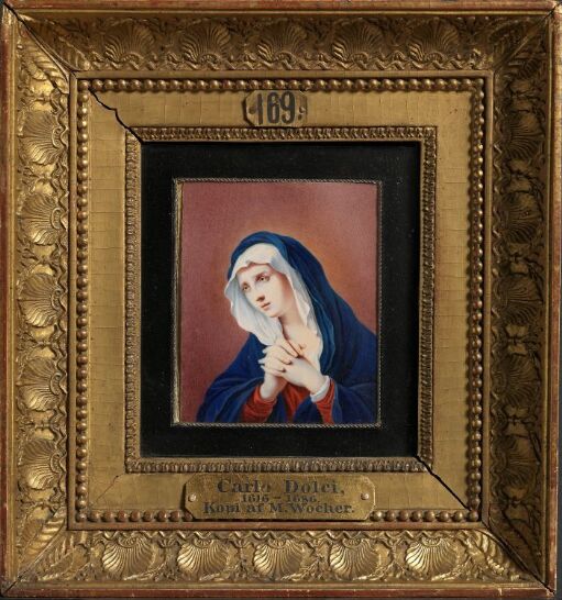 Mater Dolorosa. Kopi etter Carlo Dolci