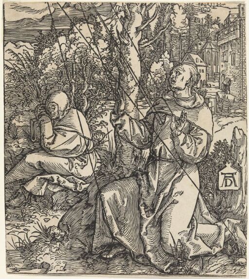 St. Francis receiving the stigmata