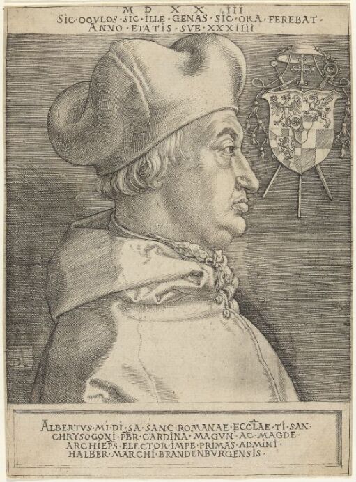 Kardinal Albrecht von Brandenburg