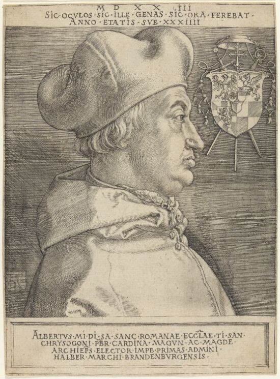 Kardinal Albrecht von Brandenburg