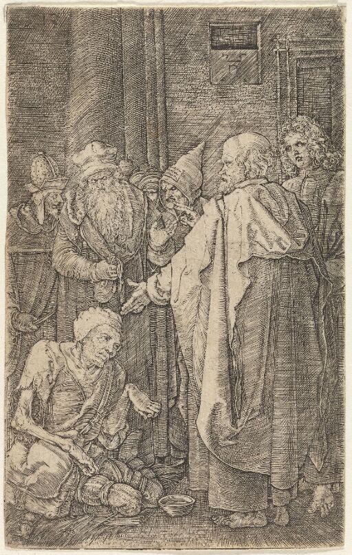 St. Peter and St. John healing a Cripple