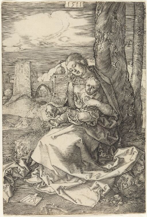 Mary and Child with pear