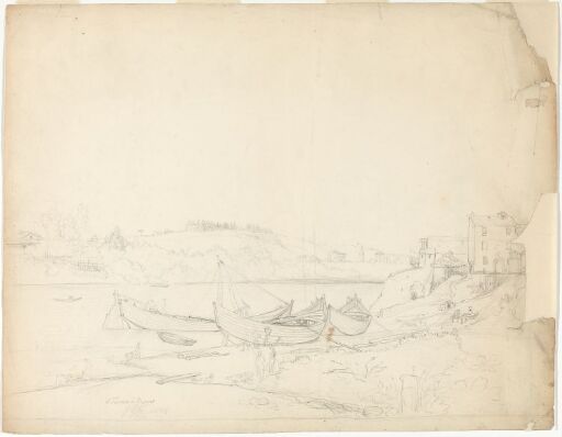 View of the Tiber near Rome