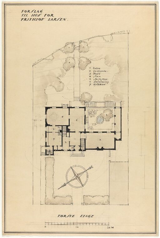 Villa for grosserer Frithjof Larsen
