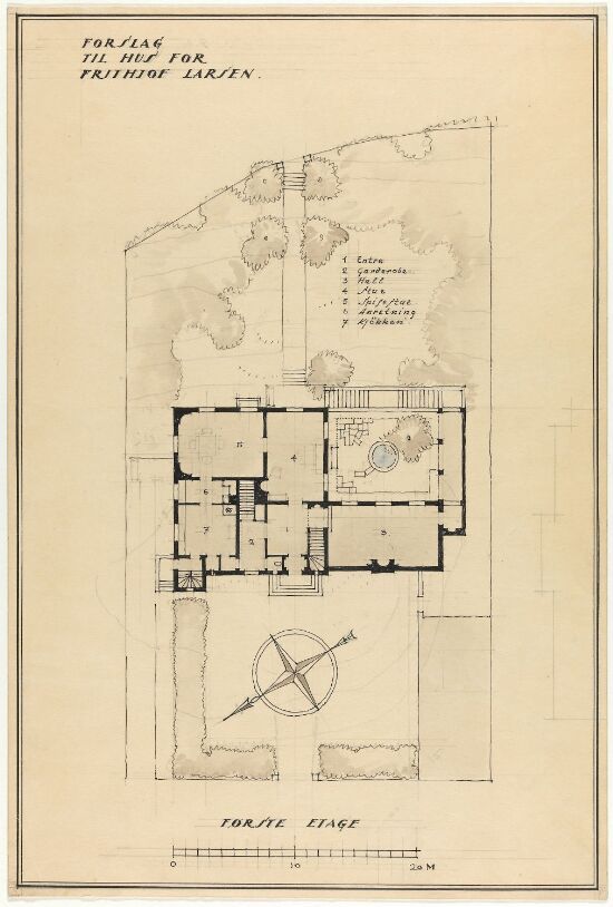Villa for grosserer Frithjof Larsen