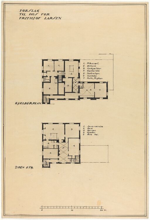 Villa for grosserer Frithjof Larsen