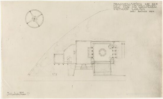 Villa for grosserer Frithjof Larsen