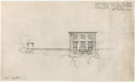 Villa for grosserer Frithjof Larsen