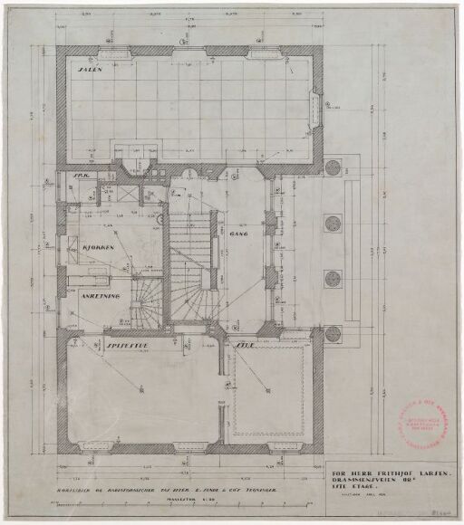 Villa for grosserer Frithjof Larsen