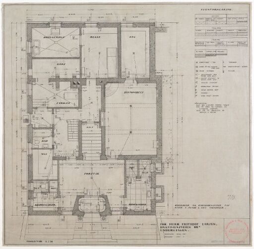 Villa for grosserer Frithjof Larsen