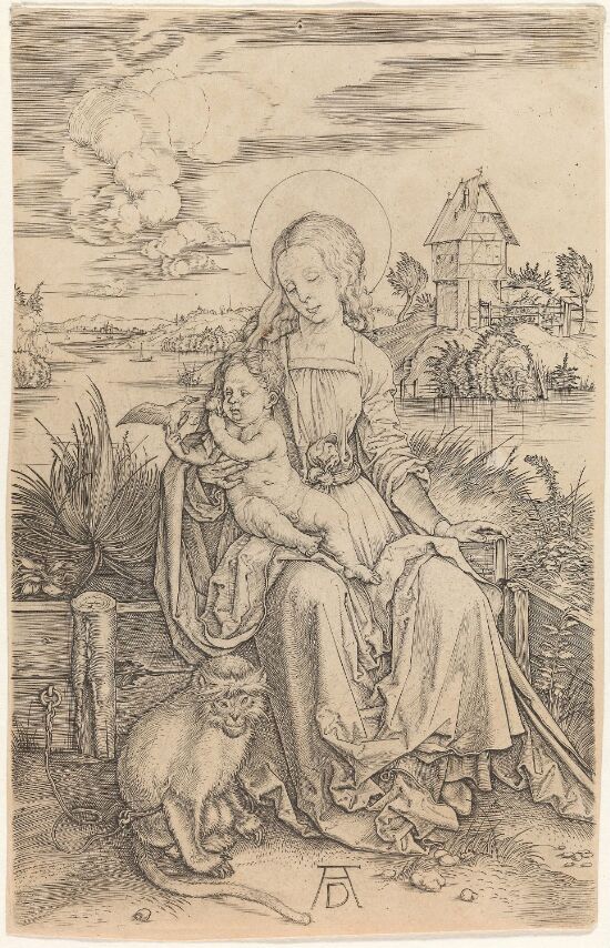 Madonna with the Monkey