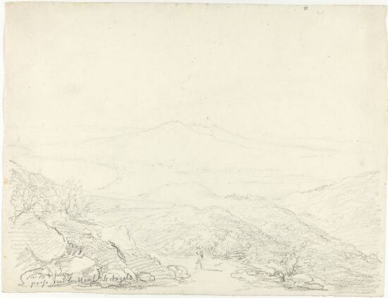 View of Vesuvius from Monte Sant'Angelo