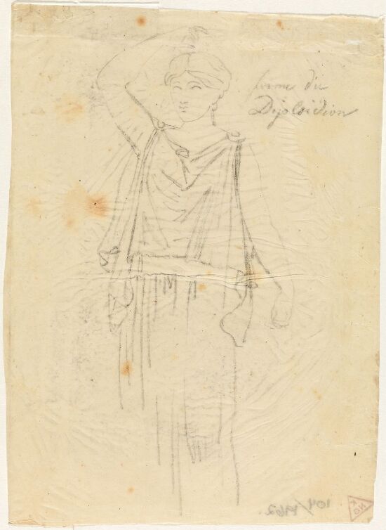 Woman dressed in Chiton