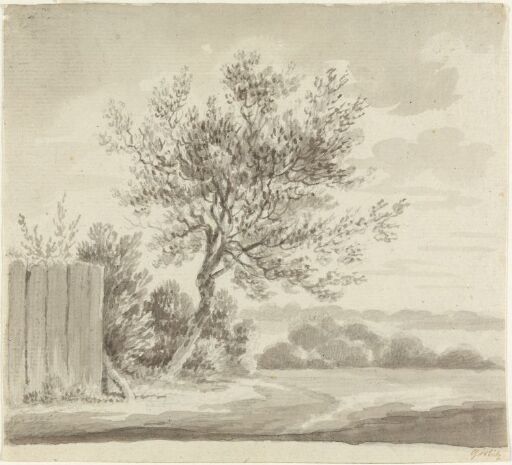 Landscape with Tree