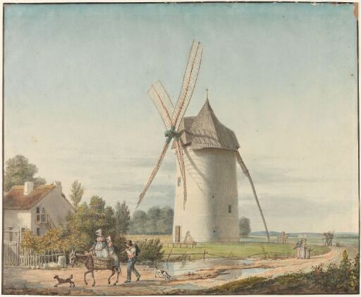 Landscape with Windmill