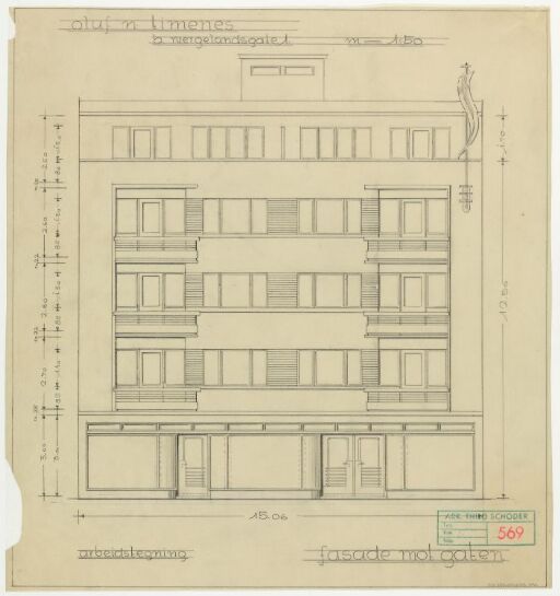 Bygård for Oluf N. Timenes